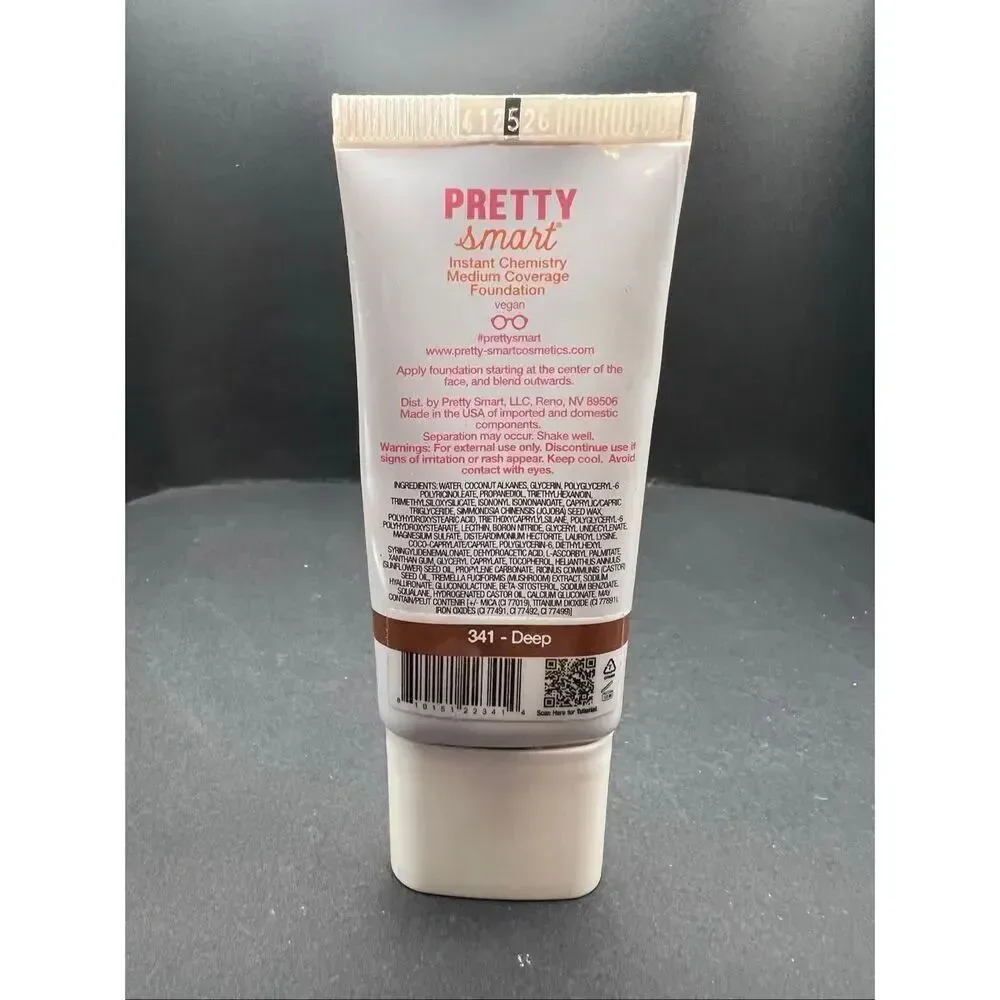 Pretty Smart Instant Chemistry Medium Coverage Foundation 341 Deep